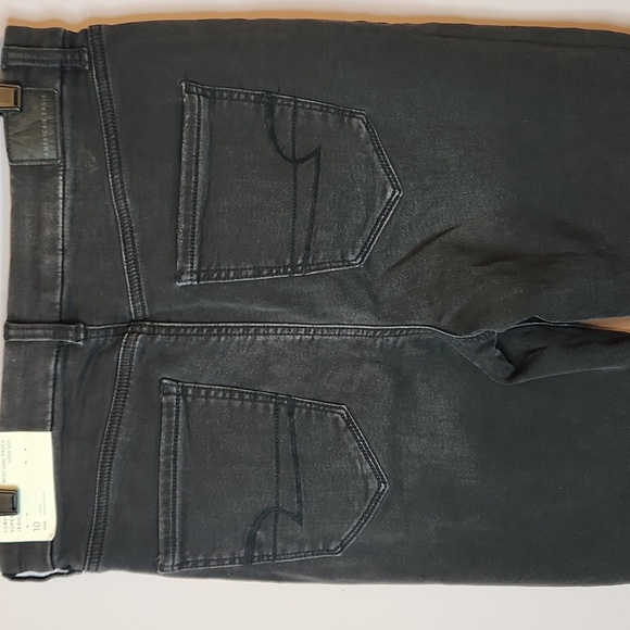 AE CURVY SUPER HI-RISE JEGGING, NEXT LEVEL STRETCH SUPER SOFT, 10 X-Short - Picture 4 of 10